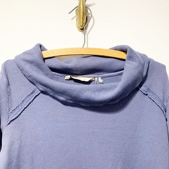 🌷Sale Soft Surroundings Angel Wings Embroidered Waffle Knit Top Size Small - Picture 6 of 16